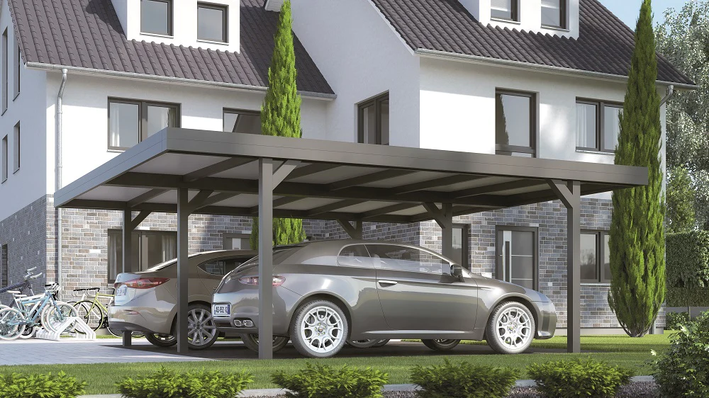 CARPORT ALUMINIUM 2 places